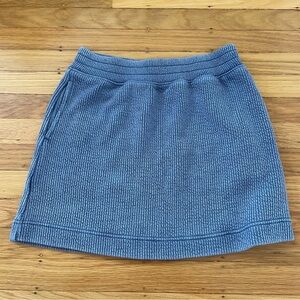 American Eagle Aerie textured mini skirt in blue size XS